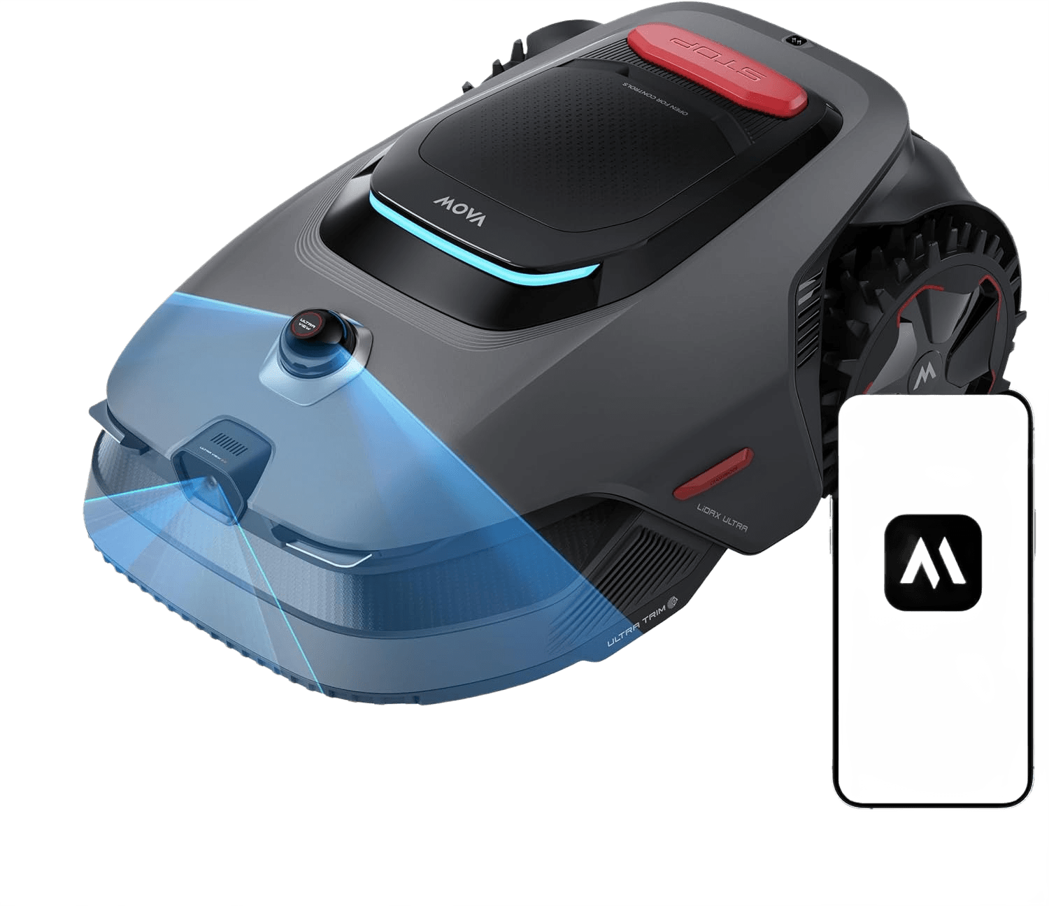MOVA LiDAX Ultra 2000 AWD robot lawn mower