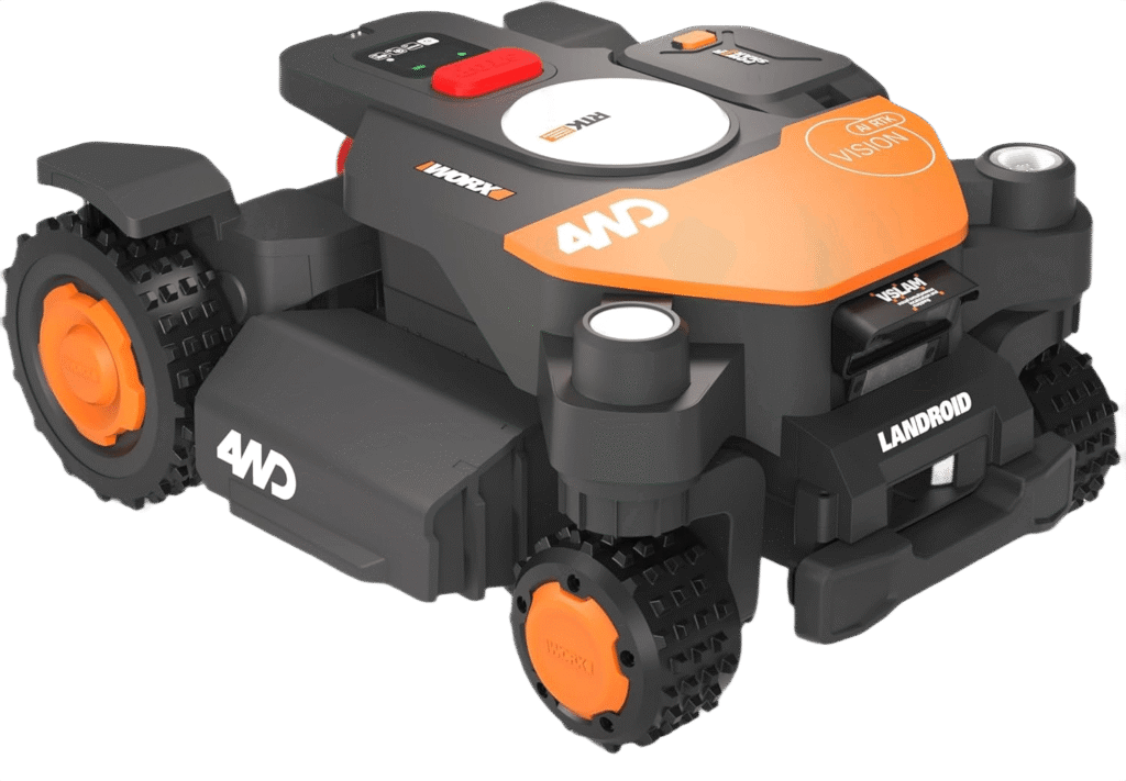 WORX Landroid Vision Cloud 4WD WR340E robot lawn mower