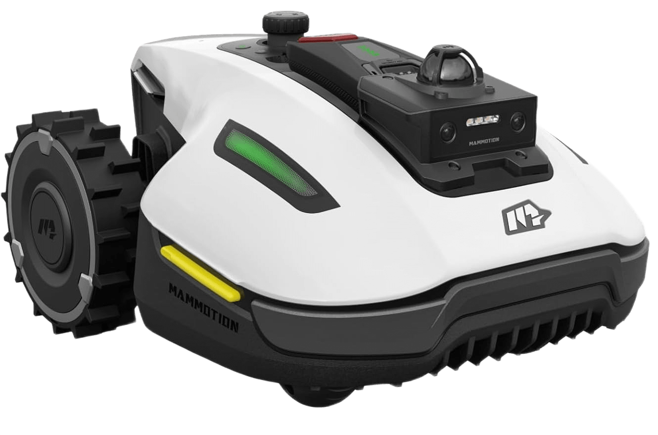 Mammotion YUKA mini 2 1000 para jardines complejos y pasos estrechos