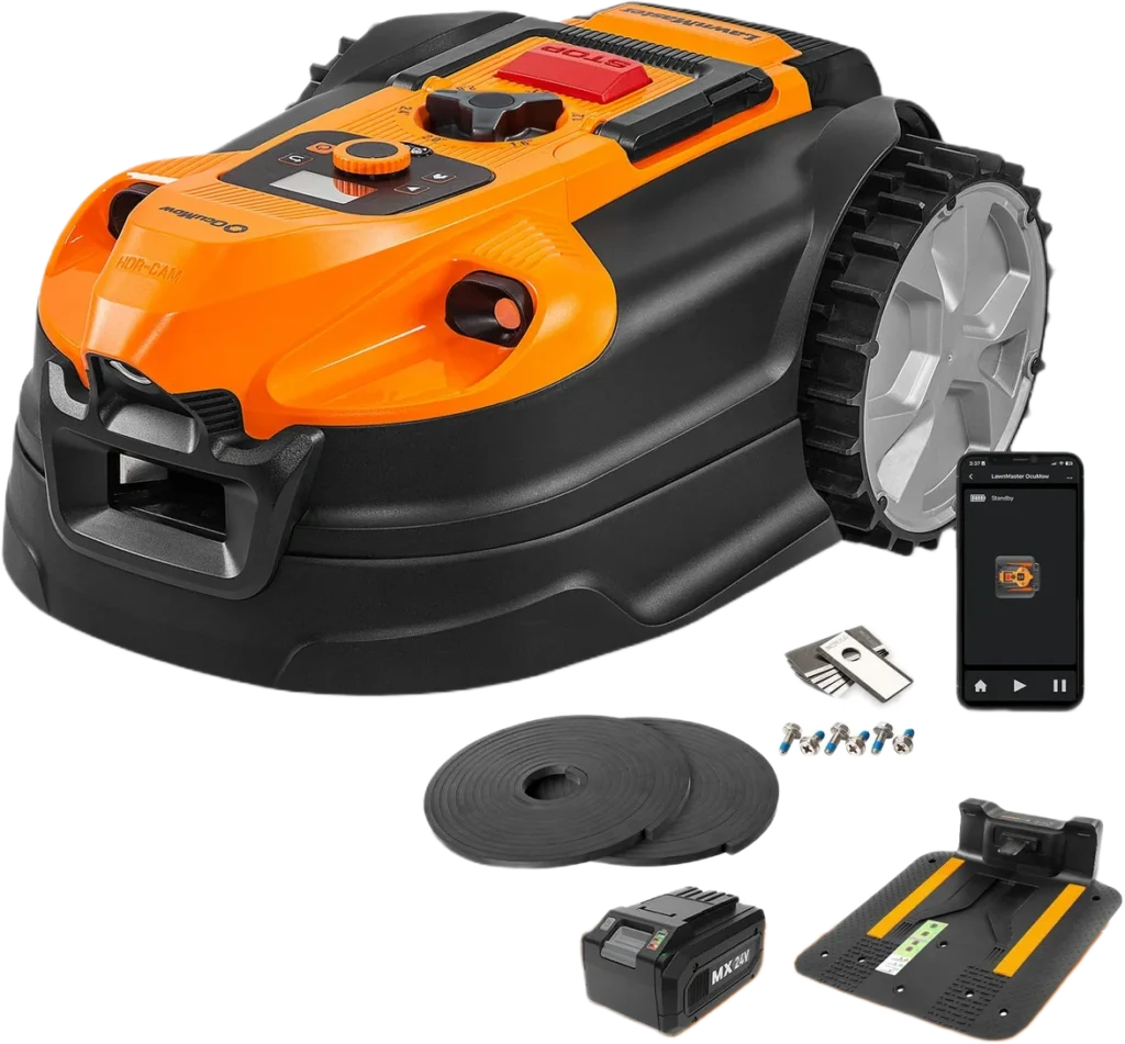 LawnMaster OcuMow R1600 VBRM701YAMIDR robotická sekačka