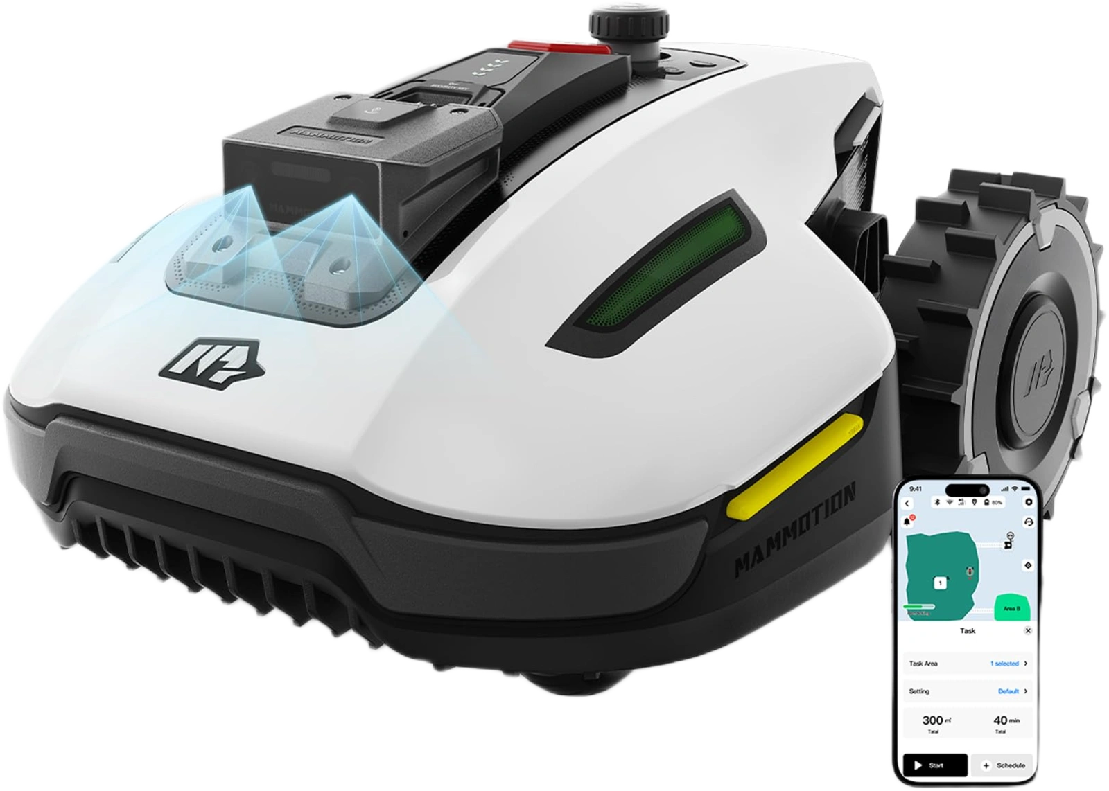 Mammotion YUKA mini 500H robot cortacésped
